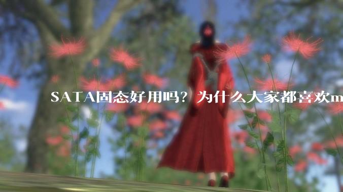 SATA固态好用吗？为什么大家都喜欢m.2呢？