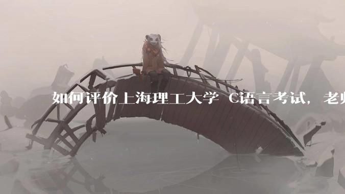 如何评价上海理工大学 C语言考试，老师不认识vscode 说是切屏***?