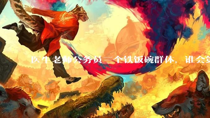 医生老师公务员三个铁饭碗群体，谁会第一个面临职业危机呢？