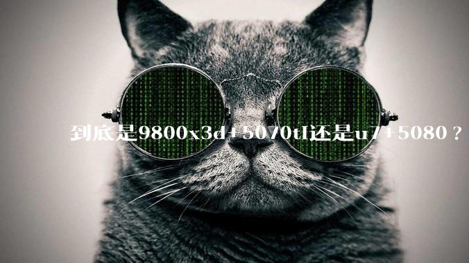 到底是9800x3d+5070ti还是u7+5080?