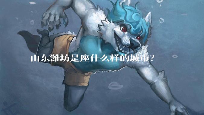 山东潍坊是座什么样的城市？