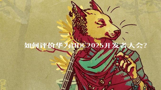 如何评价华为HDC2025开发者大会？