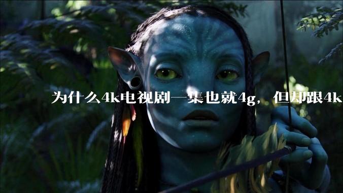为什么4k电视剧一集也就4g，但却跟4k原盘电影100g看起来差不多清晰？