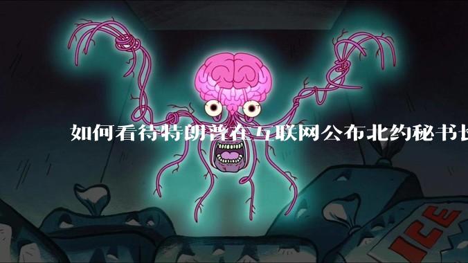 如何看待特朗普在互联网公布北约秘书长吕特发给他的私人短信？